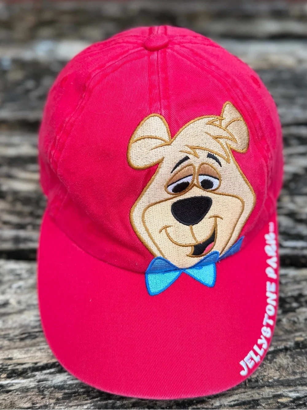 JELLYSTONE PARK Camp Resort Embroidered Boo Boo Adjustable Youth Baseball Cap P1